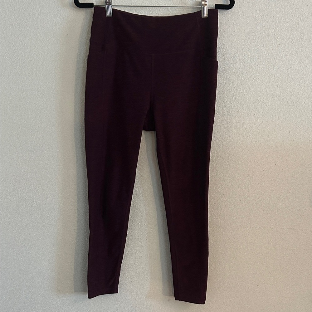 PINK Victoria's Secret Dark Purple Leggings
